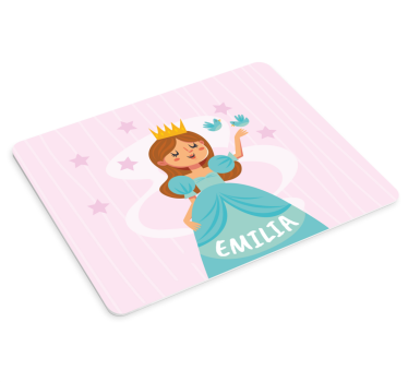 Tapis de souris princesse personnage figurine - TenStickers