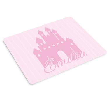 Tapis de souris nom château avec nom - TenStickers