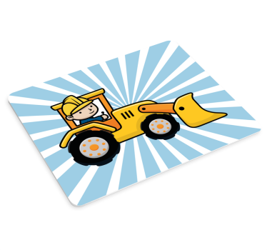 Tapis de souris original véhicule de construction - TenStickers