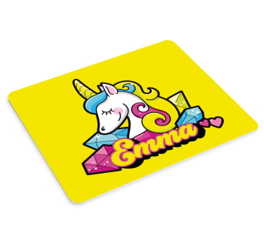 Tapis de souris licorne personnage artistique - TenStickers