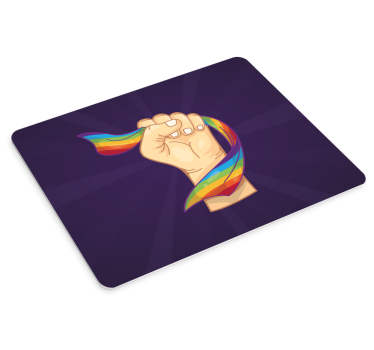 Tapis de souris original poignée de ruban - TenStickers