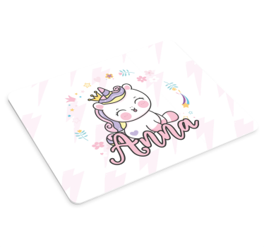 Tapis de souris licorne mignonne - TenStickers