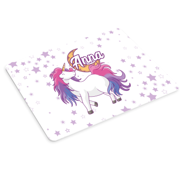 Tapis de souris licorne ludique - TenStickers