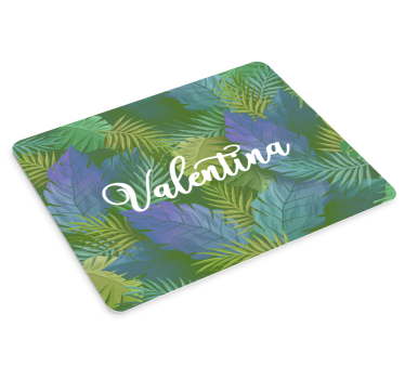 Tapis de souris feuillage tropical esthétique - TenStickers
