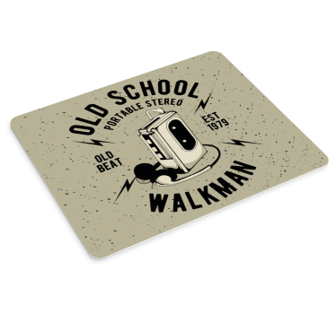 Tapis de souris original walkman stéréo vintage - TenStickers