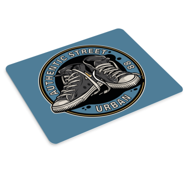 Tapis de souris original sneakers urbaines stylées - TenStickers