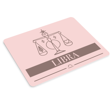 Tapis de souris balance du zodiaque - TenStickers