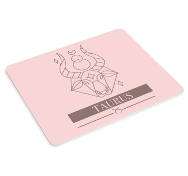 Tapis de souris taureau stylisé - TenStickers