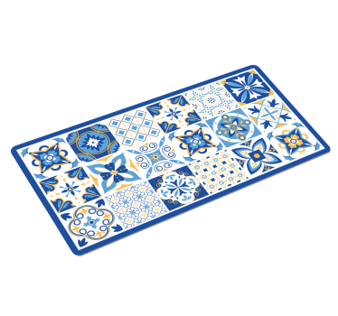 Tapis de souris style original Style méditerranéen bleu - TenStickers