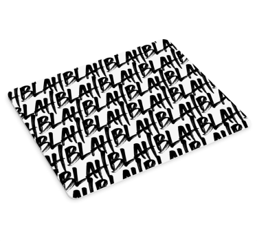 Tapis de souris citation expression audacieuse - TenStickers