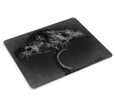Tapis de souris original silhouette d'arbre artistique - TenStickers