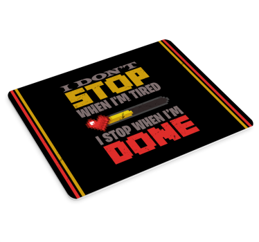 Tapis de souris citation citation motivante focus - TenStickers