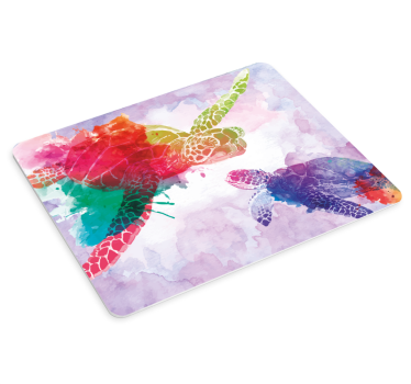 Tapis de souris original peindre des tortues d'art - TenStickers