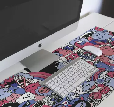 XXL Tapis de souris motif anime - TenStickers