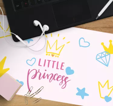 Tapis de souris couronne charmante - TenStickers