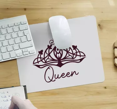 Tapis de souris couronne Élégante - TenStickers