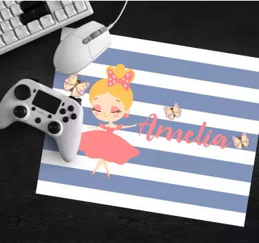 Tapis de souris danse ballet amelia - TenStickers