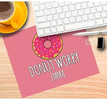 Tapis de souris donut amusant - TenStickers