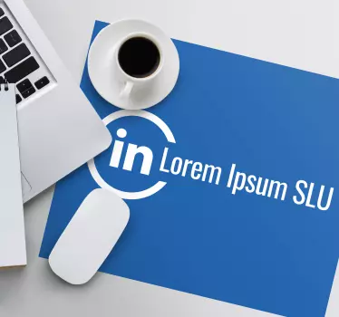Tapis de souris nom avec texte personnalisé - TenStickers