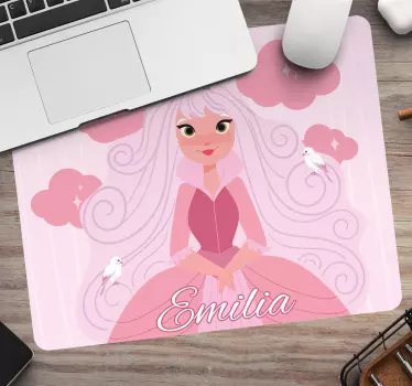 Tapis de souris nom illustration de personnage fantastique - TenStickers