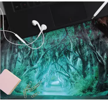 Tapis de souris original arche d'arbre mystique - TenStickers