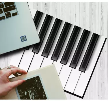 Tapis de souris original clavier de piano art - TenStickers