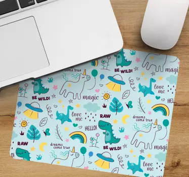 Tapis de souris original collection créatures fantaisie - TenStickers