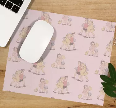 Tapis de souris original modèle d'amis d'enfance - TenStickers