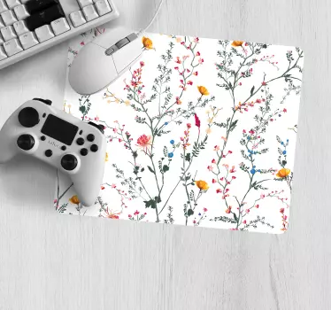 Tapis de souris original surface texturée botanique - TenStickers