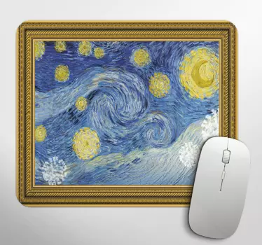 Tapis de souris original tableau étoiles - TenStickers
