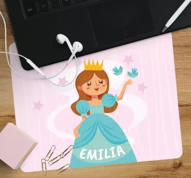 Tapis de souris princesse personnage figurine - TenStickers