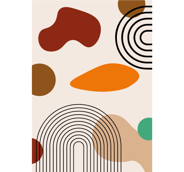 Store enrouleur salle de bain arches bohèmes - TenStickers