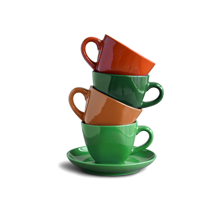 Store enrouleur cuisine tasses - TenStickers