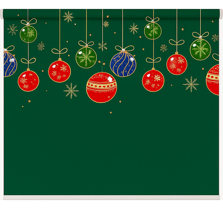 Store enrouleur salon lumières de boules minimalistes - TenStickers