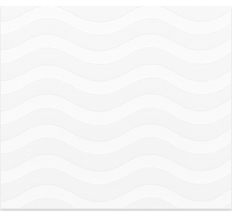 Store enrouleur chambre ado vagues blanches et grises - TenStickers