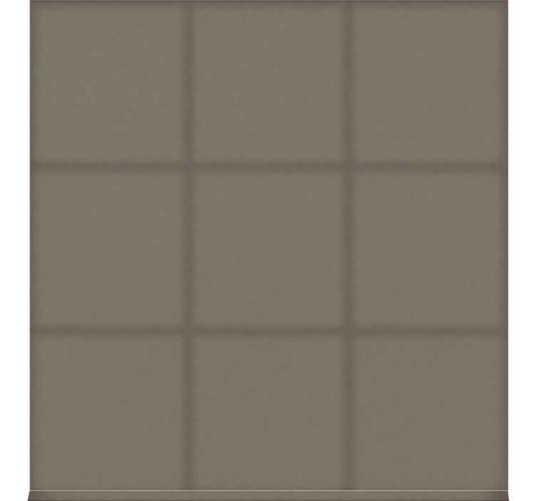 Store salle à manger monochrome marron froid - TenStickers