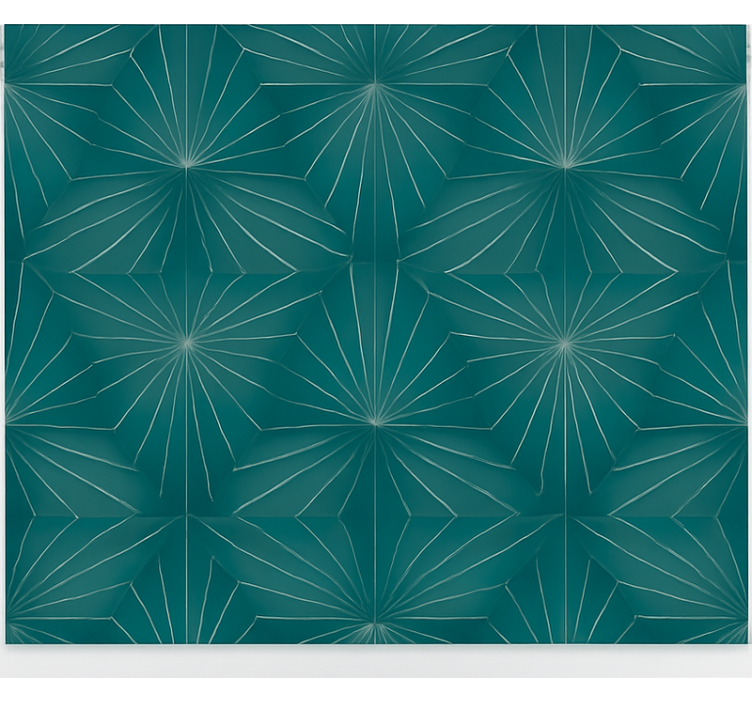 Store enrouleur chambre ado étoile géométrique - TenStickers