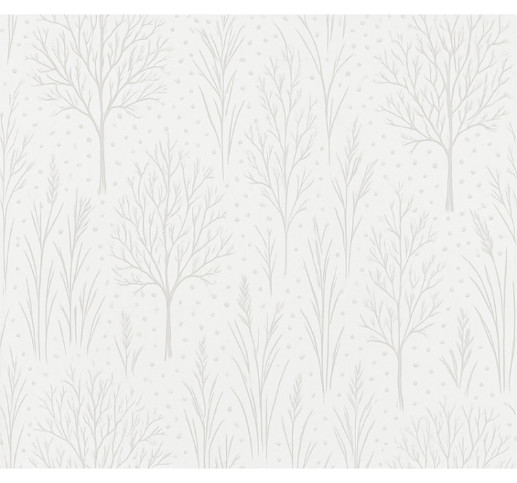 Store salle à manger blanc classique opaque - TenStickers