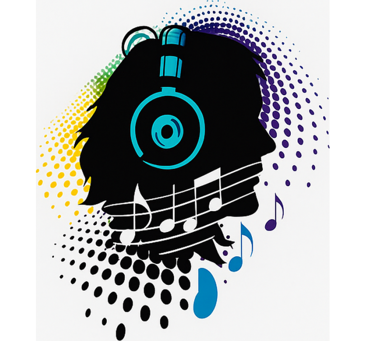 Store enrouleur chambre ado chef de musique - TenStickers