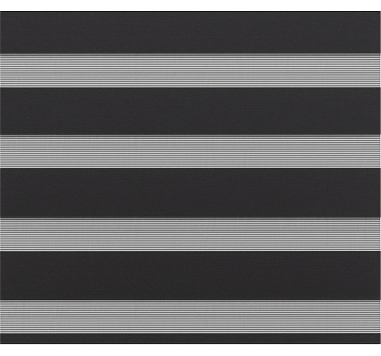 Store enrouleur bureaux protection solaire noire tendance - TenStickers