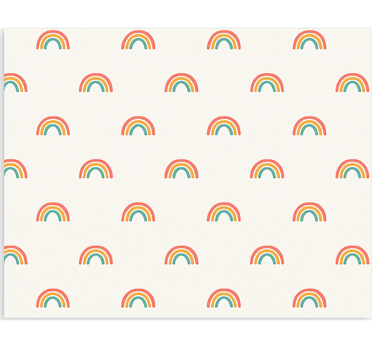 Store enrouleur scandinave arc-en-ciel coloré - TenStickers