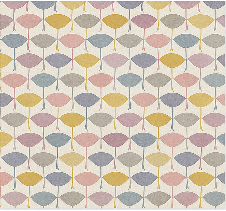 Store enrouleur scandinave oiseaux-mouches colorés - TenStickers