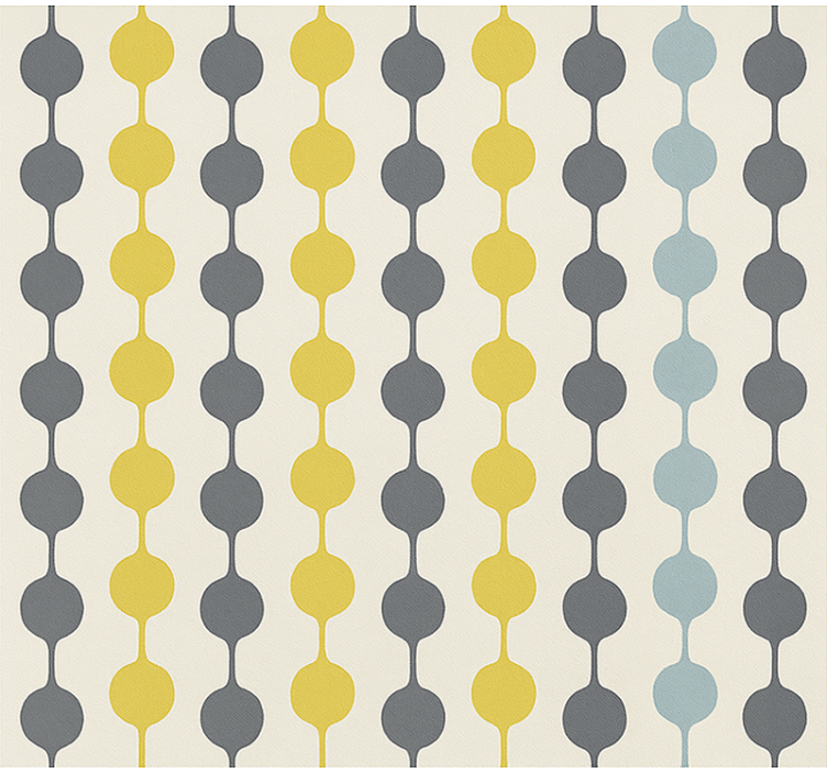 Store enrouleur scandinave cercles colorés suspendus - TenStickers