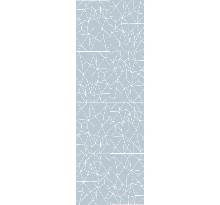 Store enrouleur bureau motifs lignes modernes - TenStickers