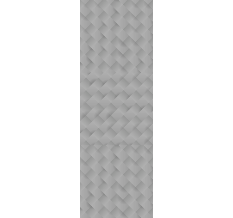 Store enrouleur bureau motif carrés gris - TenStickers