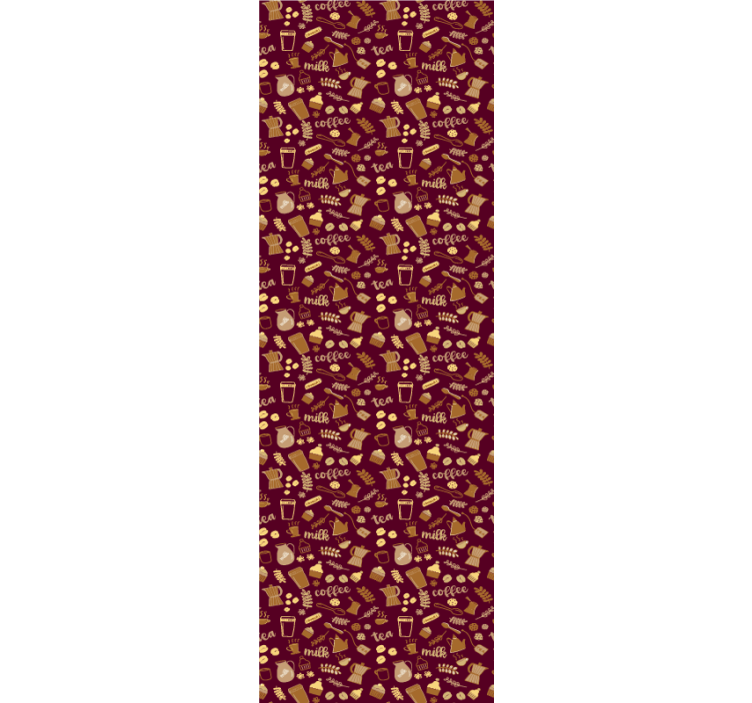 Store enrouleur cuisine motif boissons - TenStickers