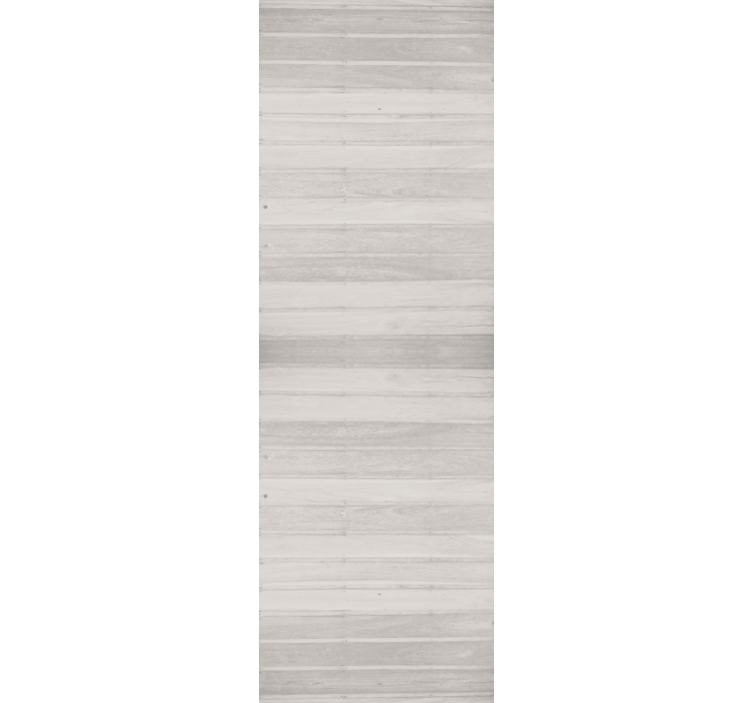 Store enrouleur salle à manger planches bois gris élégant - TenStickers