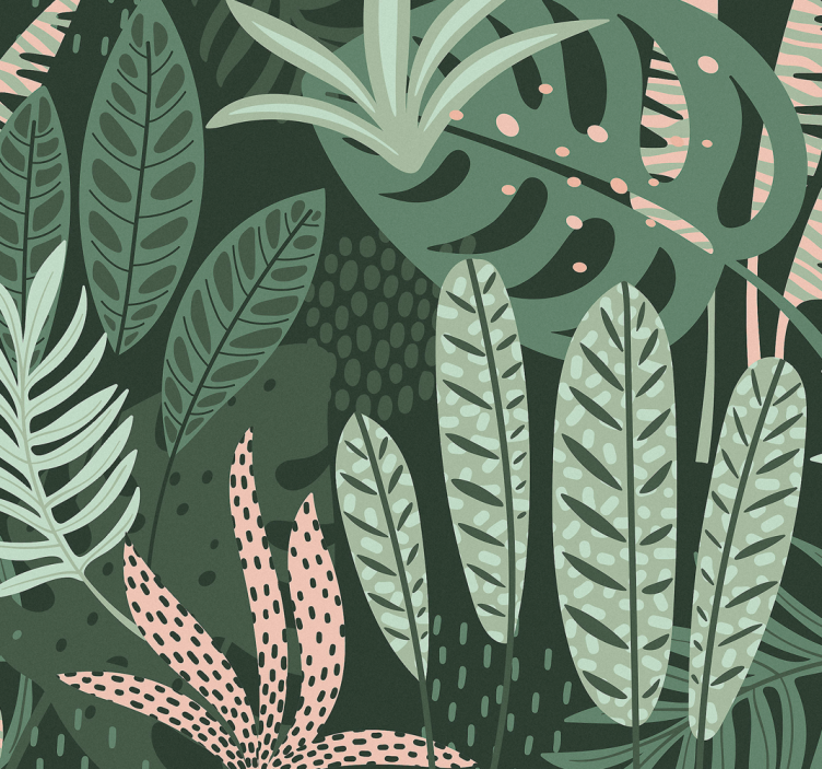 Store enrouleur salle à manger palmiers d'été - TenStickers