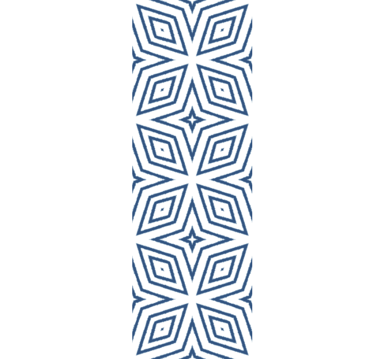 Store enrouleur bureaux diamants imitation jute fait main - TenStickers