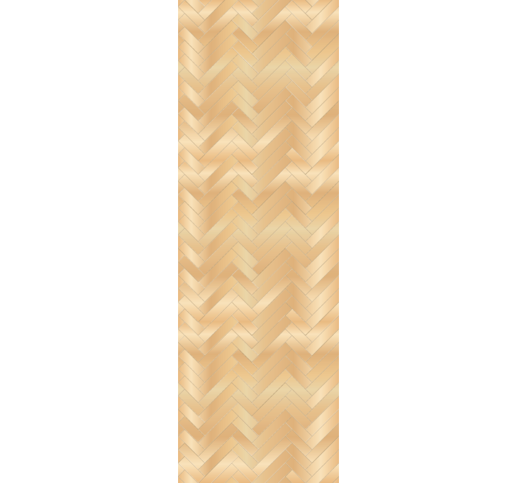 Store enrouleur bureaux motif bois doré - TenStickers